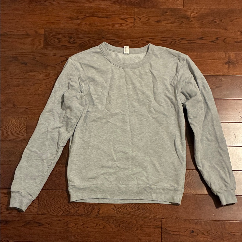 American Apparel Light Gray Sweatshirt (Small)